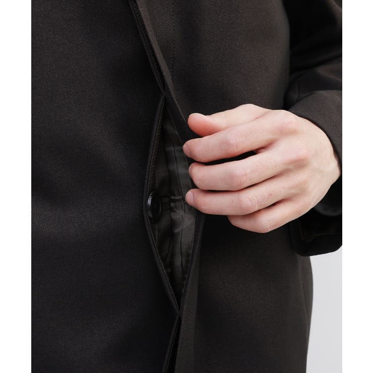 【ダウンライナー付き】メランジ ステンカラー コート | TAKEO KIKUCHI | 詳細画像13 