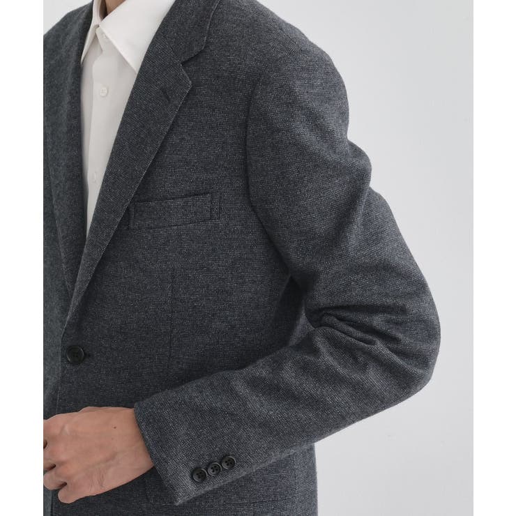 【Sサイズ～】尾州織 ピンヘッドムリネ ジャケット | TAKEO KIKUCHI | 詳細画像7 