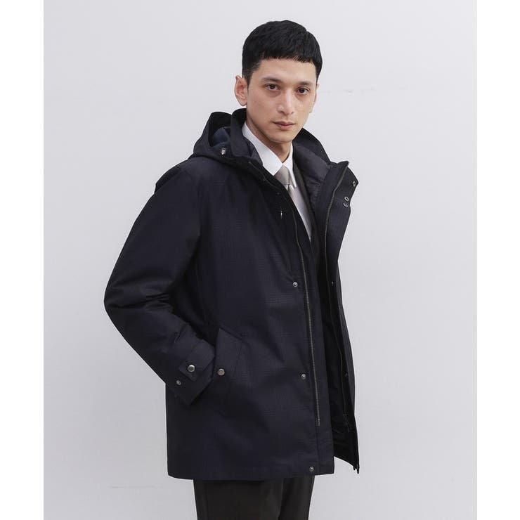 【3WAY】グレンチェック ダウンライナー ブルゾン | TAKEO KIKUCHI | 詳細画像52 