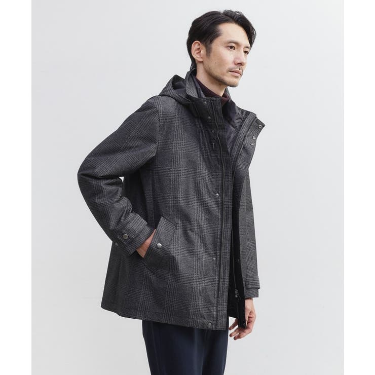 【3WAY】グレンチェック ダウンライナー ブルゾン | TAKEO KIKUCHI | 詳細画像54 