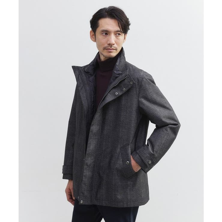 【3WAY】グレンチェック ダウンライナー ブルゾン | TAKEO KIKUCHI | 詳細画像57 