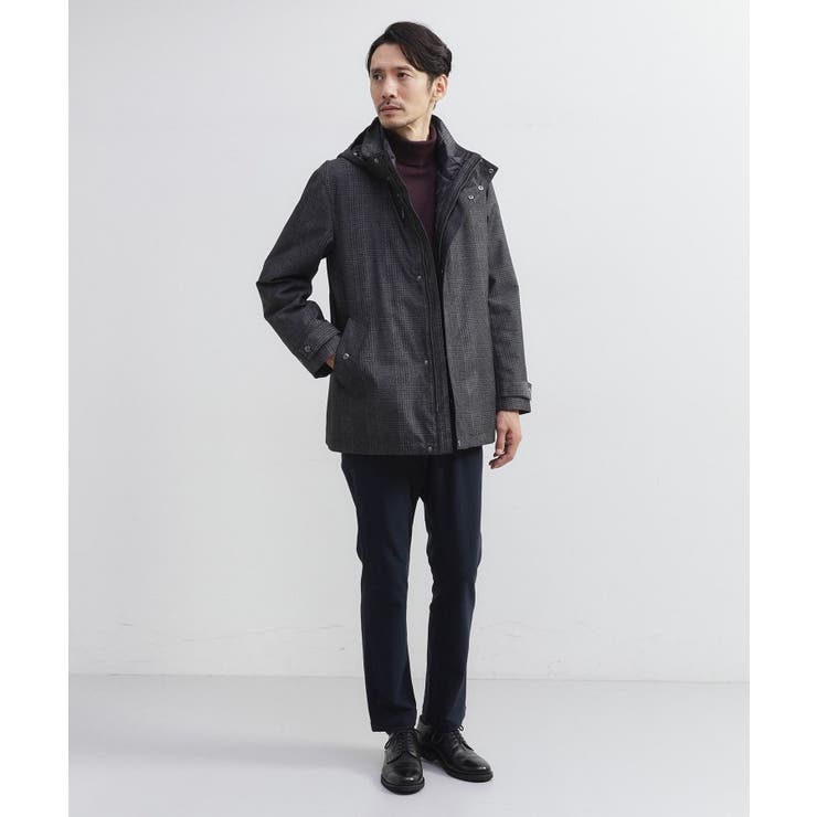 【3WAY】グレンチェック ダウンライナー ブルゾン | TAKEO KIKUCHI | 詳細画像5 