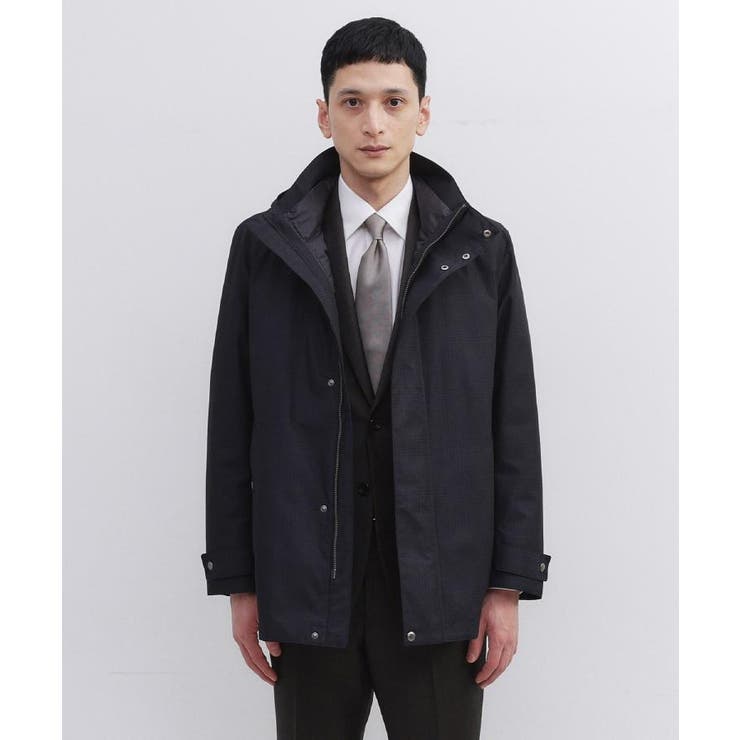 【3WAY】グレンチェック ダウンライナー ブルゾン | TAKEO KIKUCHI | 詳細画像1 