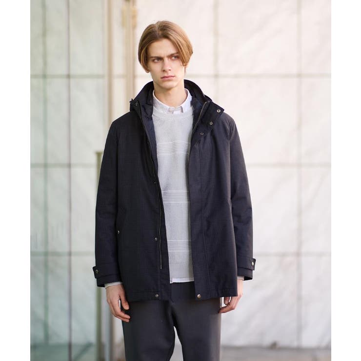 【3WAY】グレンチェック ダウンライナー ブルゾン | TAKEO KIKUCHI | 詳細画像6 