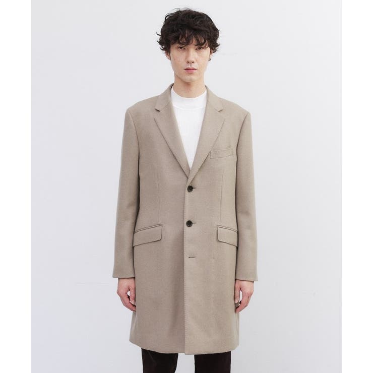 カシミヤブレンド ビーバー調チェスターコート | TAKEO KIKUCHI | 詳細画像5 