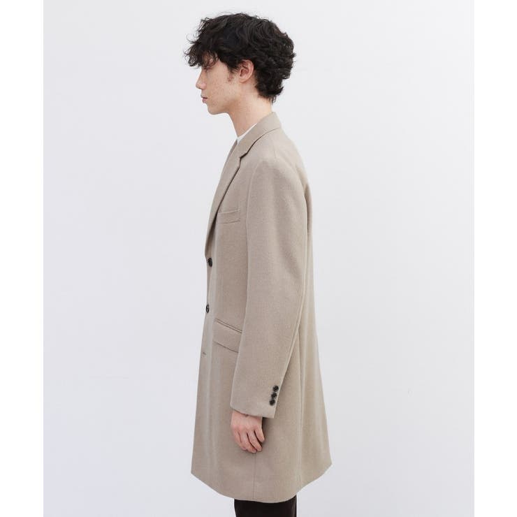 カシミヤブレンド ビーバー調チェスターコート | TAKEO KIKUCHI | 詳細画像6 