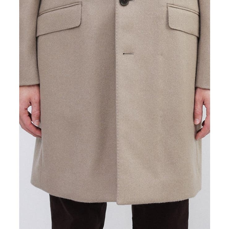 カシミヤブレンド ビーバー調チェスターコート | TAKEO KIKUCHI | 詳細画像14 