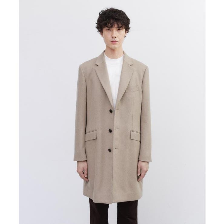 カシミヤブレンド ビーバー調チェスターコート | TAKEO KIKUCHI | 詳細画像21 