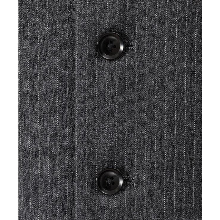 【DORMEUIL AMADEUS365】ピンストライプ ベスト/3ピース対応 | TAKEO KIKUCHI | 詳細画像5 