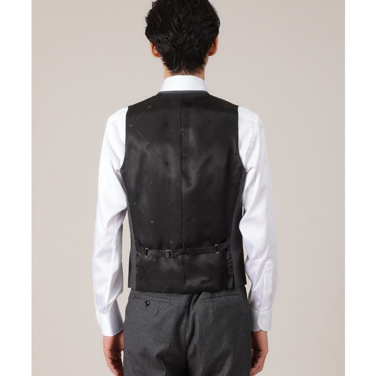 【DORMEUIL AMADEUS365】ピンストライプ ベスト/3ピース対応 | TAKEO KIKUCHI | 詳細画像12 