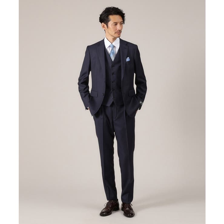 【DORMEUIL AMADEUS365】ピンストライプ ベスト/3ピース対応 | TAKEO KIKUCHI | 詳細画像20 