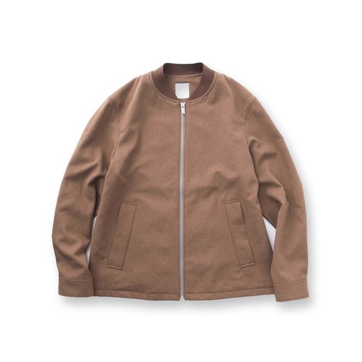 【多機能/軽羽織】リネンライクカルゼ リブブルゾン | TAKEO KIKUCHI | 詳細画像1 