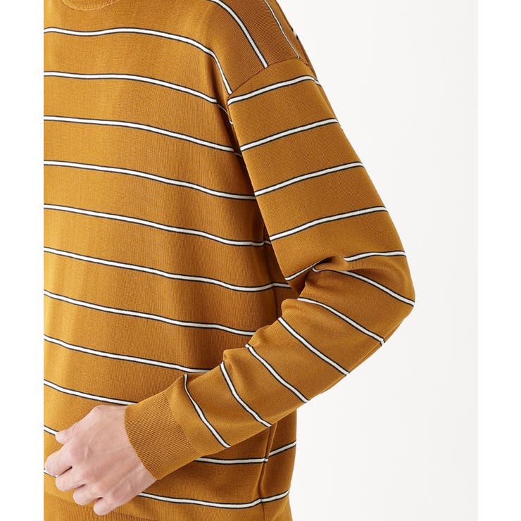 【THE FLAGSHIP】ボーダー プルオーバー ニット | TAKEO KIKUCHI | 詳細画像6 