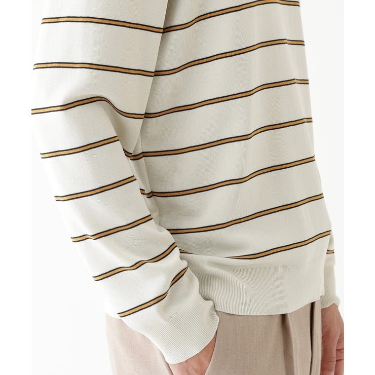 【THE FLAGSHIP】ボーダー プルオーバー ニット | TAKEO KIKUCHI | 詳細画像11 