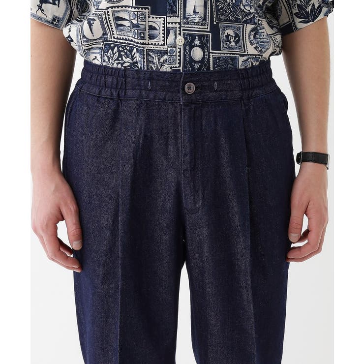 【THE FLAGSHIP】綿キュプラウールデニム イージーパンツ | TAKEO KIKUCHI | 詳細画像5 