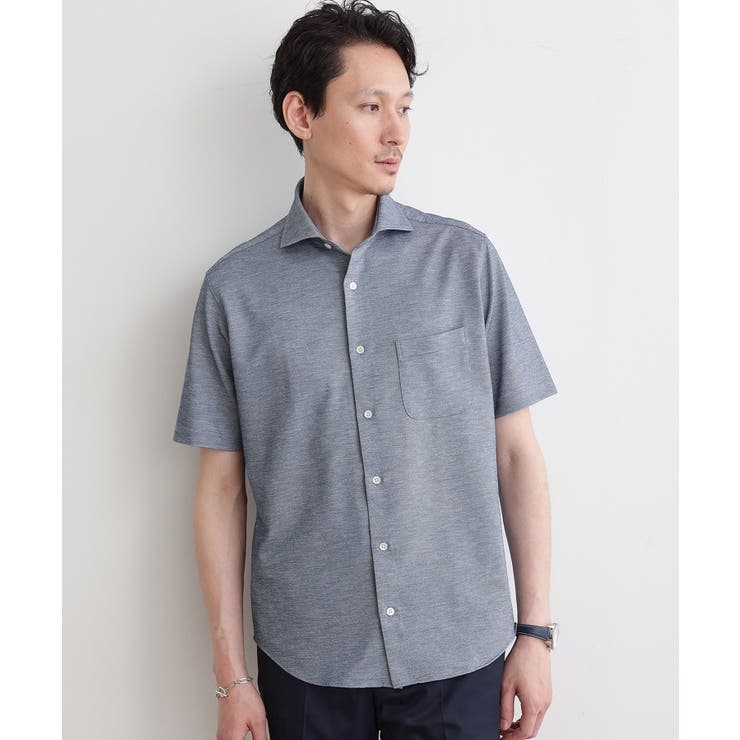 ブルー(092) | ドライカノコ シャツ | TAKEO KIKUCHI