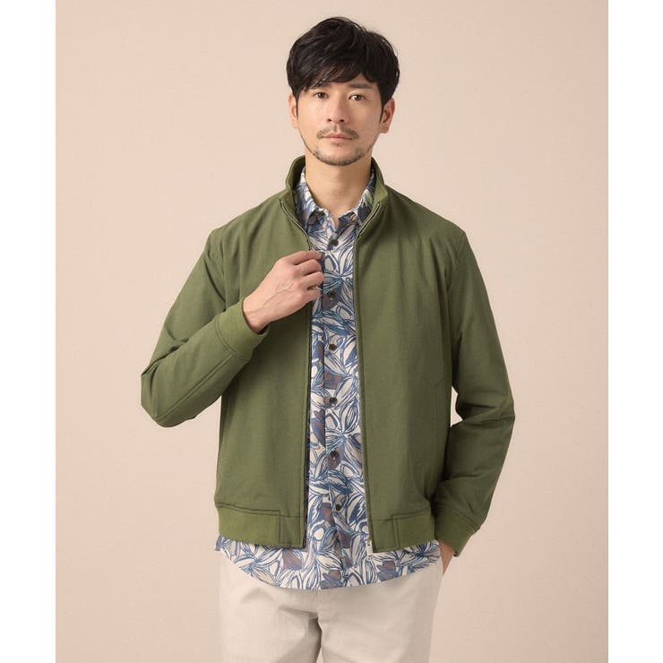 スタンドカラー ショート リブ ブルゾン | TAKEO KIKUCHI | 詳細画像12 