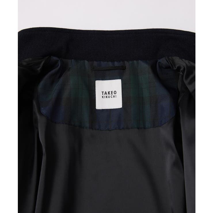 スタンドカラー ショート リブ ブルゾン | TAKEO KIKUCHI | 詳細画像10 