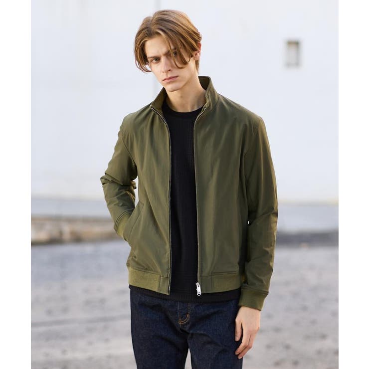 スタンドカラー ショート リブ ブルゾン | TAKEO KIKUCHI | 詳細画像2 