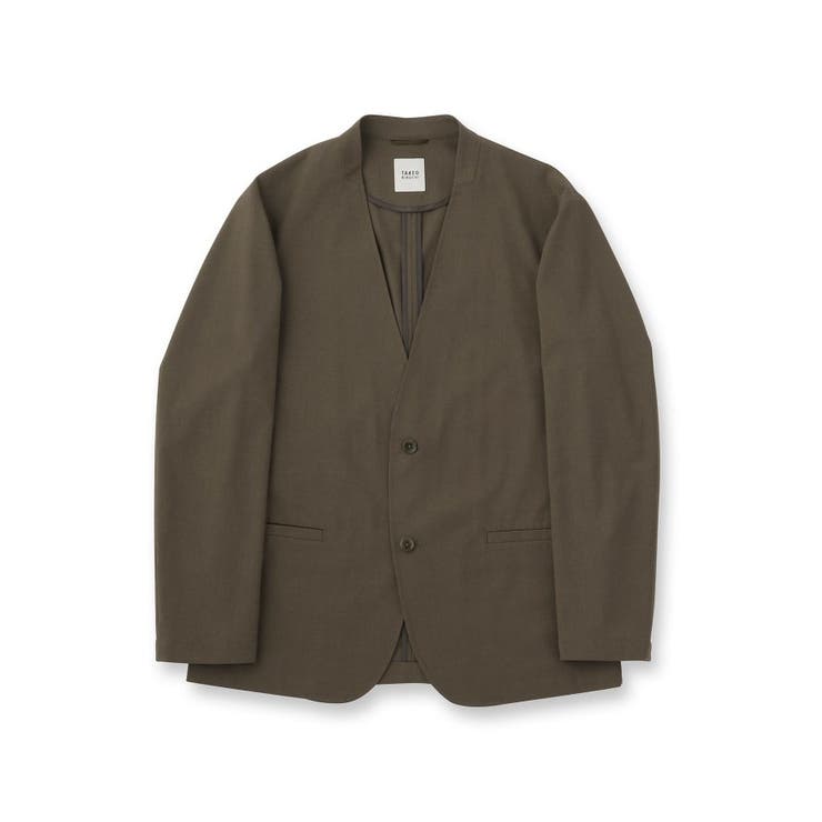 【ON／OFF兼用】ノーカラージャケット | TAKEO KIKUCHI | 詳細画像1 