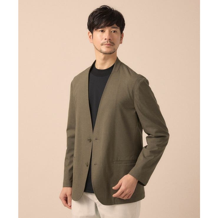 【ON／OFF兼用】ノーカラージャケット | TAKEO KIKUCHI | 詳細画像2 