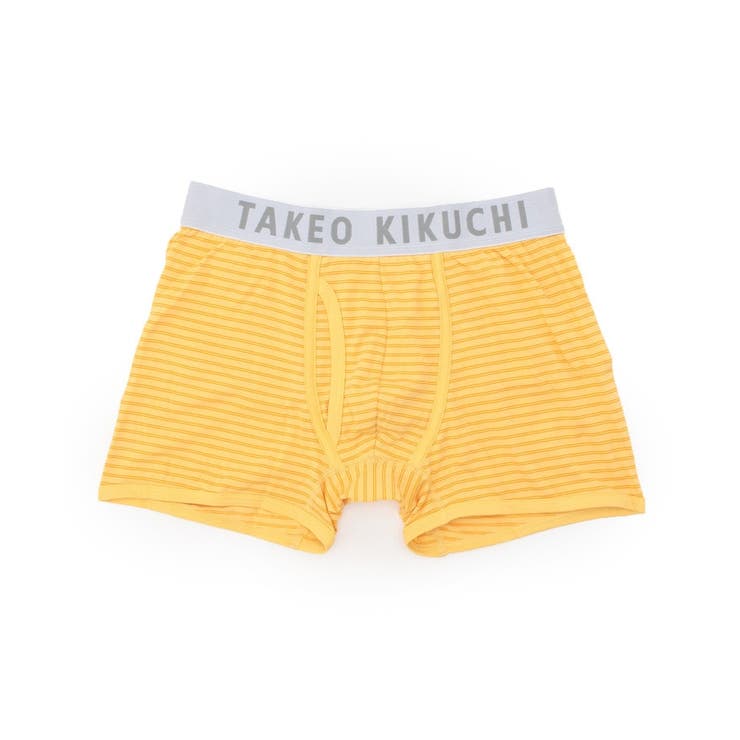 イエロー(332) | ボーダーストレッチボクサーパンツ | TAKEO KIKUCHI