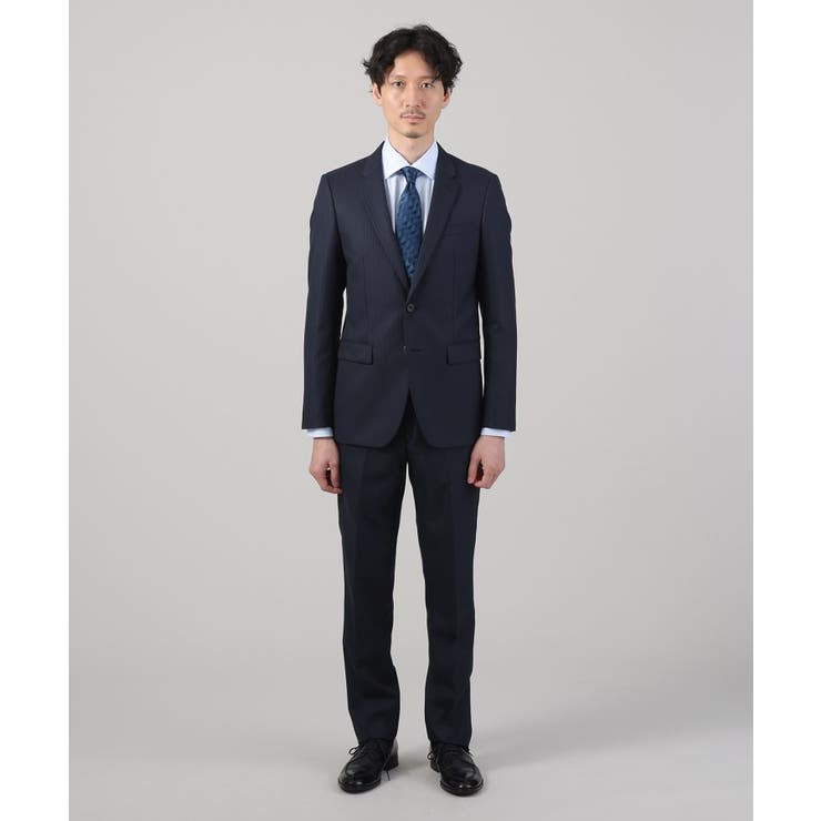 【ナローモデル】シャイニー ヘリンボン ストライプ スーツ/3ピース対応可 | TAKEO KIKUCHI | 詳細画像2 