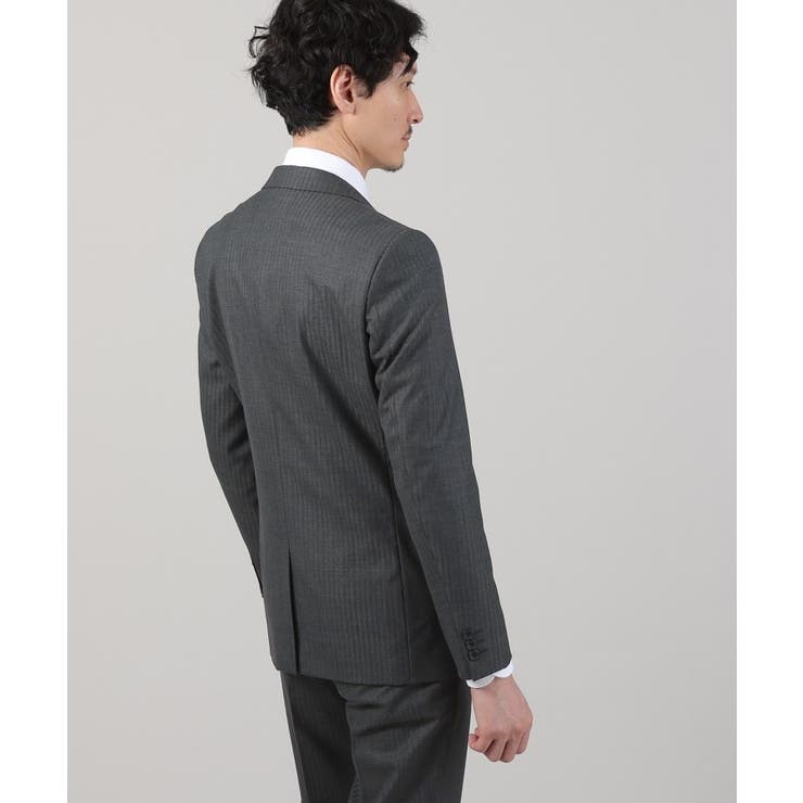 【ナローモデル】シャイニー ヘリンボン ストライプ スーツ/3ピース対応可 | TAKEO KIKUCHI | 詳細画像23 