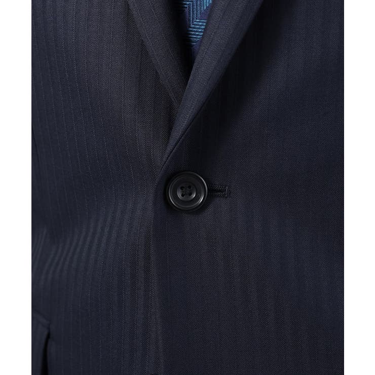 【ナローモデル】シャイニー ヘリンボン ストライプ スーツ/3ピース対応可 | TAKEO KIKUCHI | 詳細画像39 