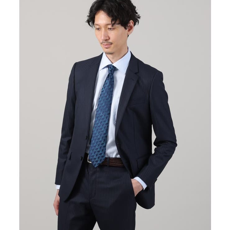 【ナローモデル】シャイニー ヘリンボン ストライプ スーツ/3ピース対応可 | TAKEO KIKUCHI | 詳細画像45 