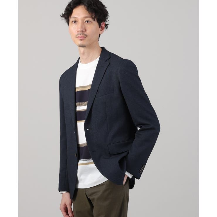 【ONOFF/セットアップ対応】メランジ シャークスキン ストレッチジャケット | TAKEO KIKUCHI | 詳細画像17 