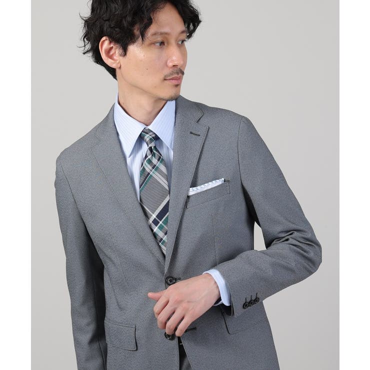 【ONOFF/セットアップ対応】メランジ シャークスキン ストレッチジャケット | TAKEO KIKUCHI | 詳細画像22 