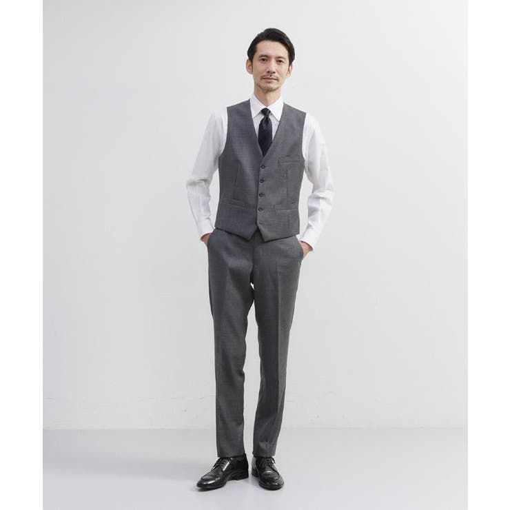 【3ピース対応】シャイニーシャークピンヘッド ベスト | TAKEO KIKUCHI | 詳細画像37 