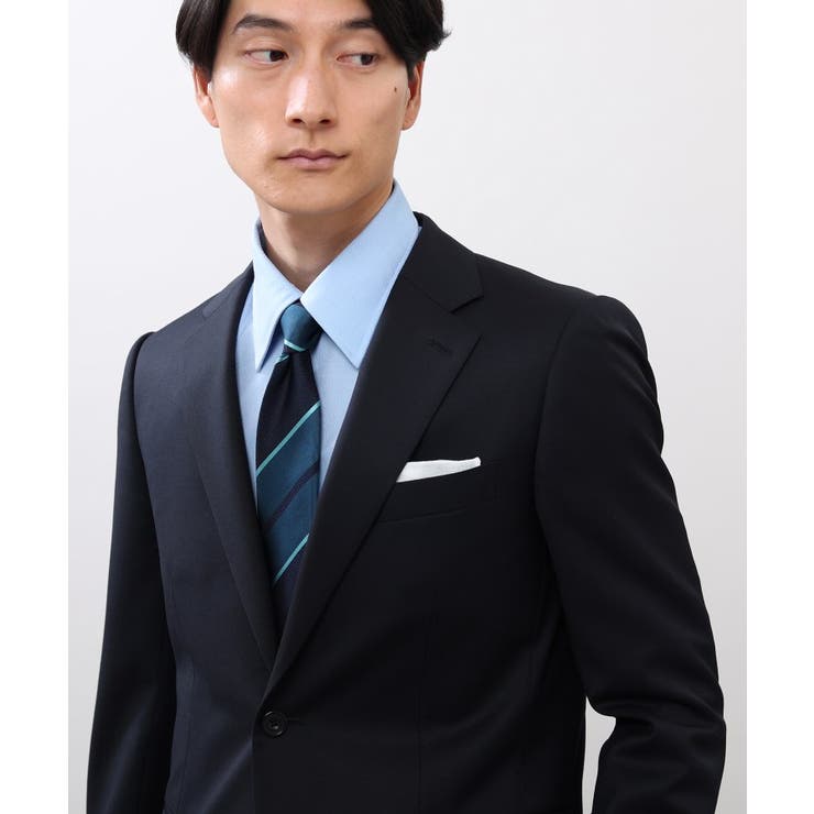 【冠婚葬祭】無地 サージスーツ/3ピース対応可 | TAKEO KIKUCHI | 詳細画像12 