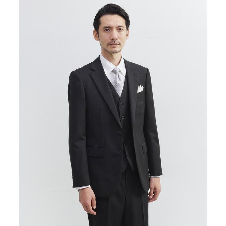 【冠婚葬祭】無地 サージスーツ/3ピース対応可 | TAKEO KIKUCHI | 詳細画像36 