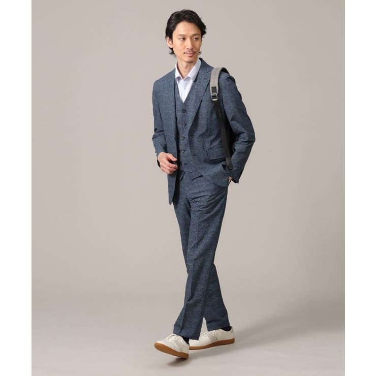 【抗菌防臭】COOL DOTS（R）ドビープリント ジャケット | TAKEO KIKUCHI | 詳細画像15 