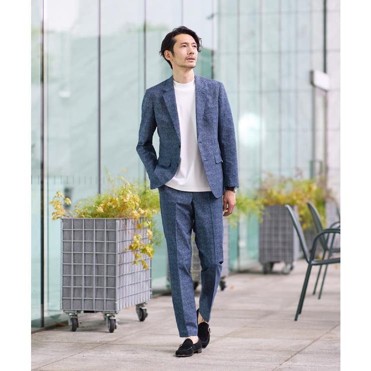 【抗菌防臭】COOL DOTS（R）ドビープリント ジャケット | TAKEO KIKUCHI | 詳細画像24 