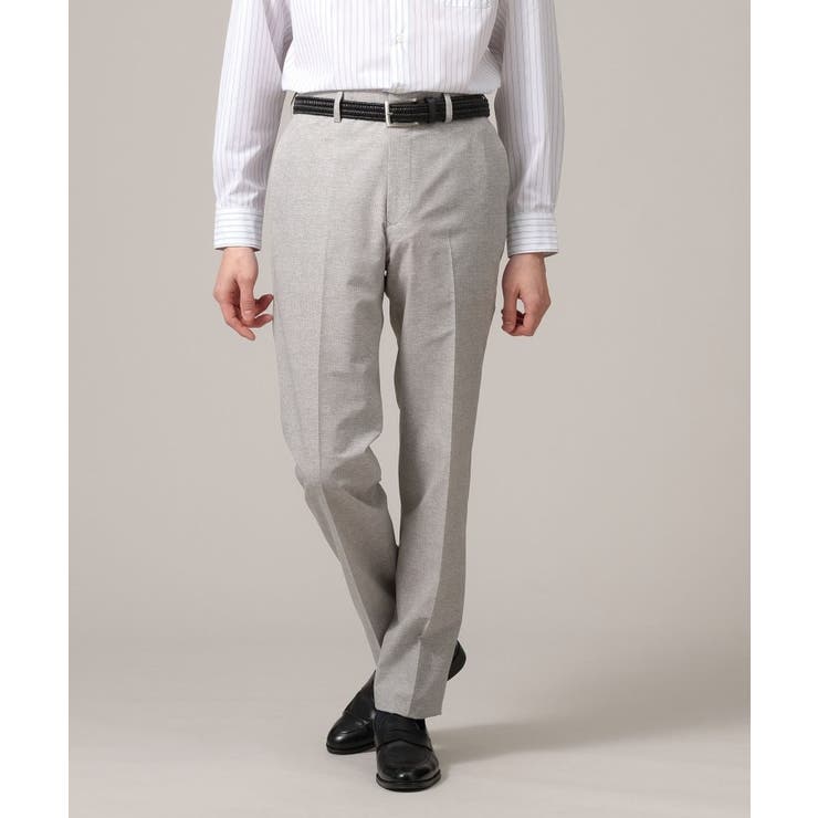 ライトグレー(011) | 【抗菌防臭】COOL DOTS（R）ドビープリント パンツ | TAKEO KIKUCHI