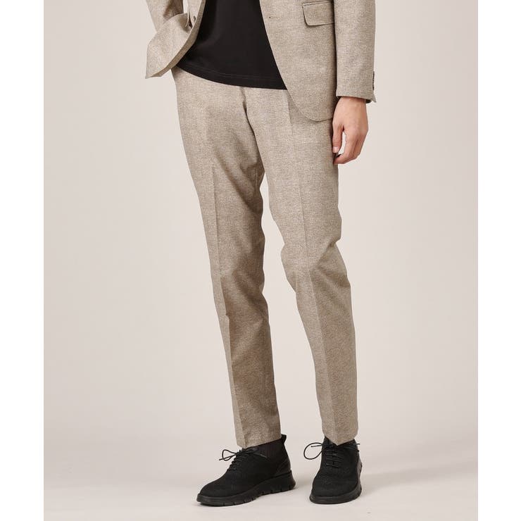 ベージュ(052) | 【抗菌防臭】COOL DOTS（R）ドビープリント パンツ | TAKEO KIKUCHI