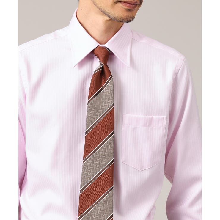 【Sサイズ～】ドビー ストライプ レギュラーカラー シャツ | TAKEO KIKUCHI | 詳細画像29 