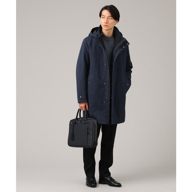 【3WAY】ジャカードヘリンボン ダウンライナーブルゾン | TAKEO KIKUCHI | 詳細画像2 