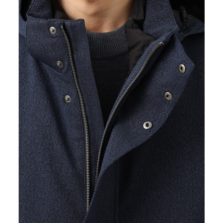 【3WAY】ジャカードヘリンボン ダウンライナーブルゾン | TAKEO KIKUCHI | 詳細画像10 