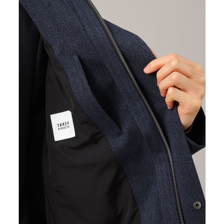 【3WAY】ジャカードヘリンボン ダウンライナーブルゾン | TAKEO KIKUCHI | 詳細画像16 