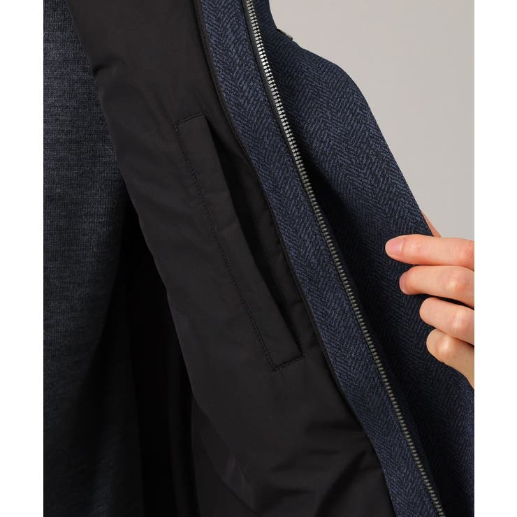 【3WAY】ジャカードヘリンボン ダウンライナーブルゾン | TAKEO KIKUCHI | 詳細画像18 