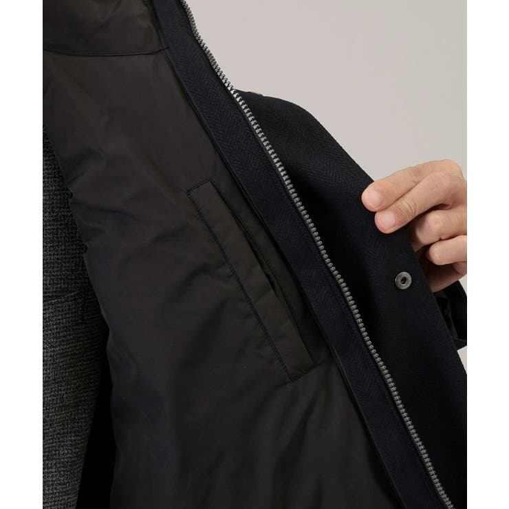 【3WAY】ジャカードヘリンボン ダウンライナーブルゾン | TAKEO KIKUCHI | 詳細画像59 