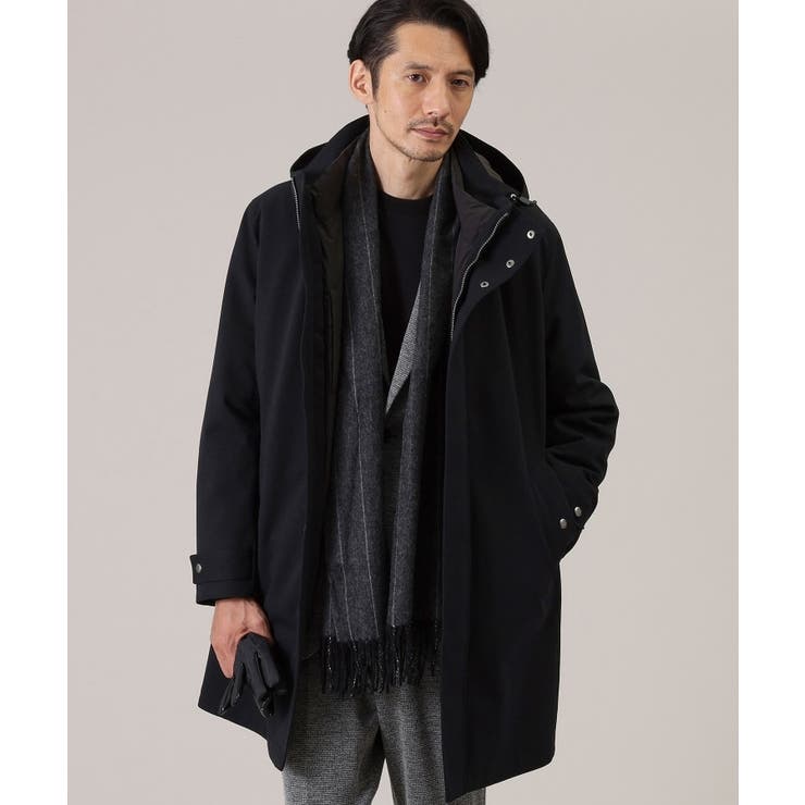 【3WAY】ジャカードヘリンボン ダウンライナーブルゾン | TAKEO KIKUCHI | 詳細画像41 