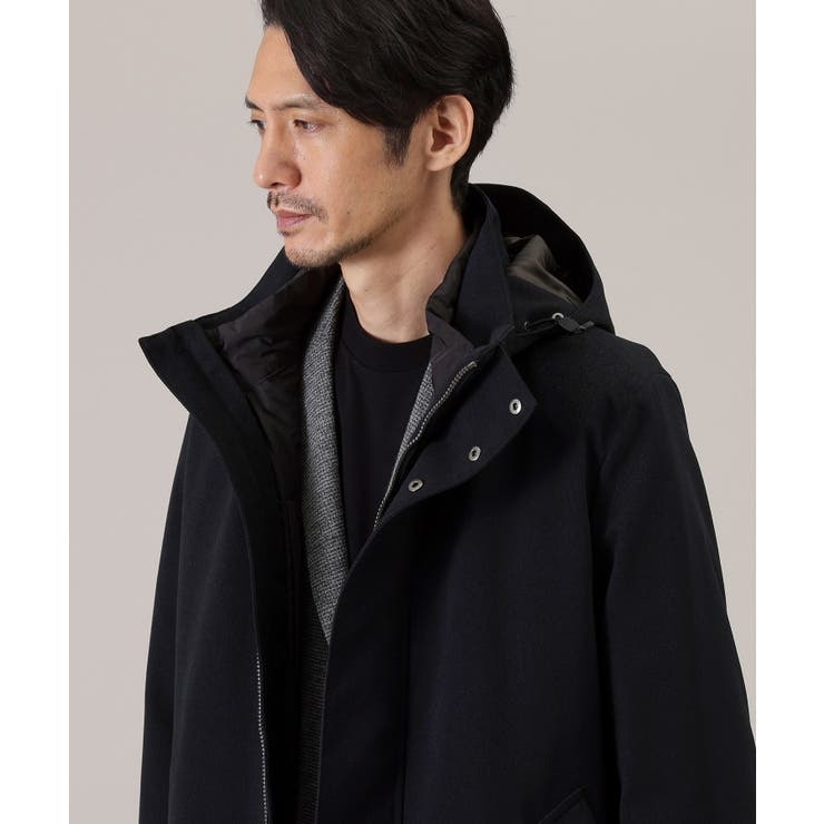 【3WAY】ジャカードヘリンボン ダウンライナーブルゾン | TAKEO KIKUCHI | 詳細画像40 