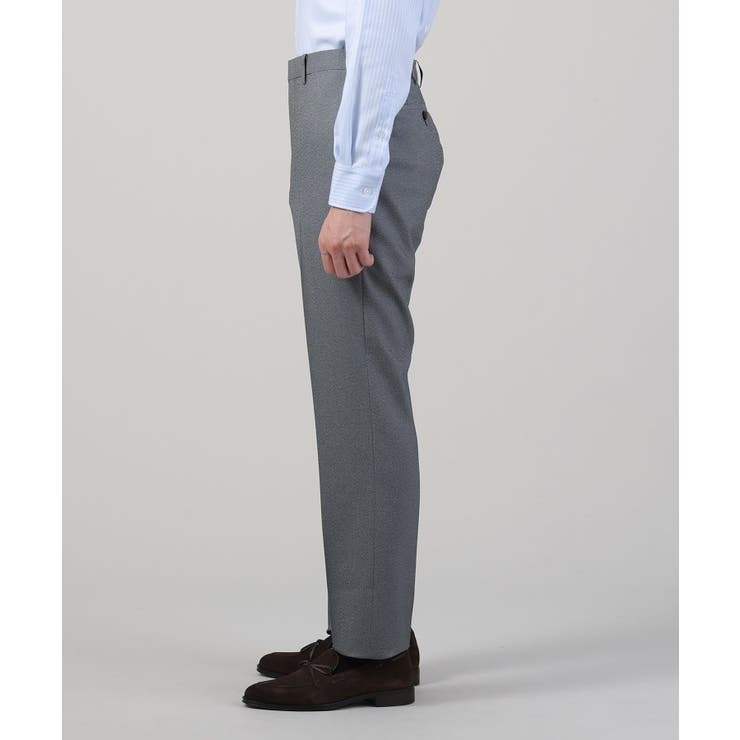 【ONOFF/セットアップ対応】メランジ シャークスキン ストレッチ パンツ | TAKEO KIKUCHI | 詳細画像3 