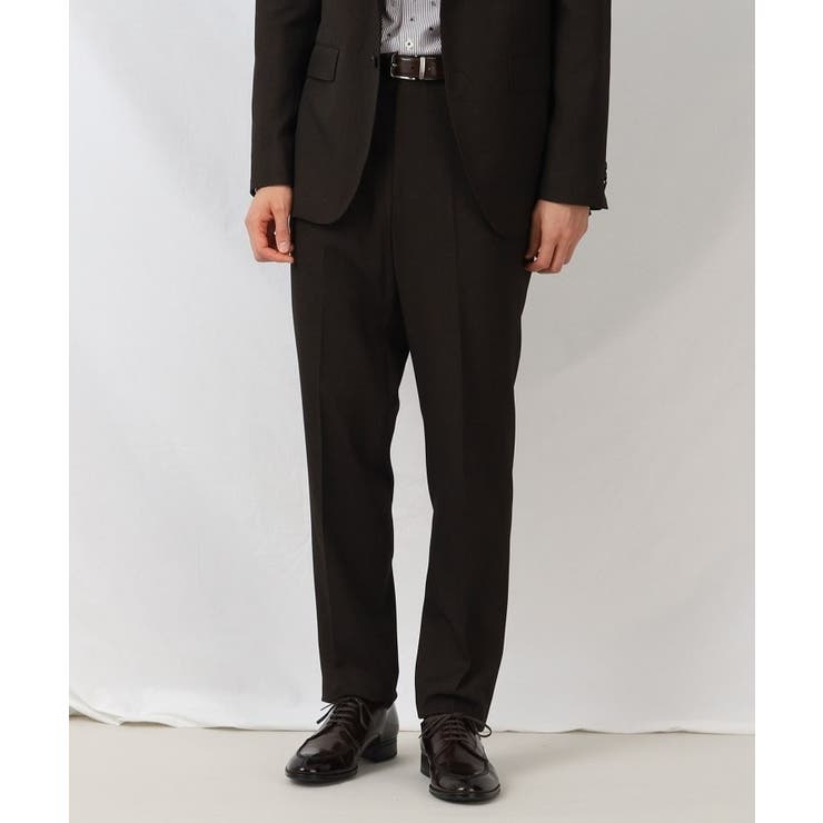 【ONOFF/セットアップ対応】メランジ シャークスキン ストレッチ パンツ | TAKEO KIKUCHI | 詳細画像25 