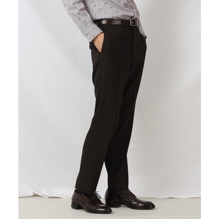 【ONOFF/セットアップ対応】メランジ シャークスキン ストレッチ パンツ | TAKEO KIKUCHI | 詳細画像26 